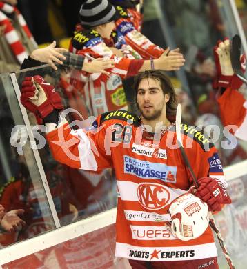 EBEL. Eishockey Bundesliga. KAC gegen HDD TILIA Olimpija Ljubljana. Martin Schumnig (KAC). Klagenfurt, am 5.12.2010.
Foto: Kuess 

---
pressefotos, pressefotografie, kuess, qs, qspictures, sport, bild, bilder, bilddatenbank