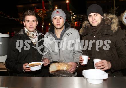 Fussball. SK Austria Klagenfurt. Charity. Markus Pink, Stephan Buergler. KLagenfurt, am 9.12.2010.
Foto: Kuess
---
pressefotos, pressefotografie, kuess, qs, qspictures, sport, bild, bilder, bilddatenbank