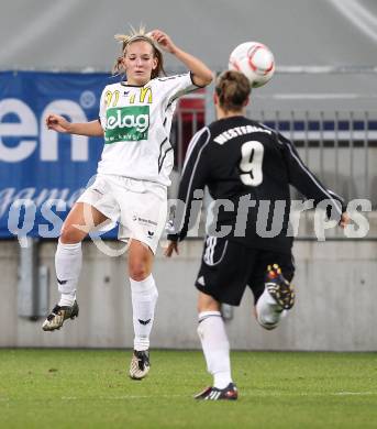 Frauenfussball. OEFB Frauenliga. SK Kelag Kaernten gegen Elitefussball Internat Westfalen. Andrea Partl (Kaernten). Klagenfurt, am 2.10.2010.
Foto: Kuess
---
pressefotos, pressefotografie, kuess, qs, qspictures, sport, bild, bilder, bilddatenbank