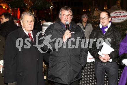 Fussball. SK Austria Klagenfurt. Charity. Josef Seppi Loibnegger, Christian Rosenzopf. KLagenfurt, am 9.12.2010.
Foto: Kuess
---
pressefotos, pressefotografie, kuess, qs, qspictures, sport, bild, bilder, bilddatenbank