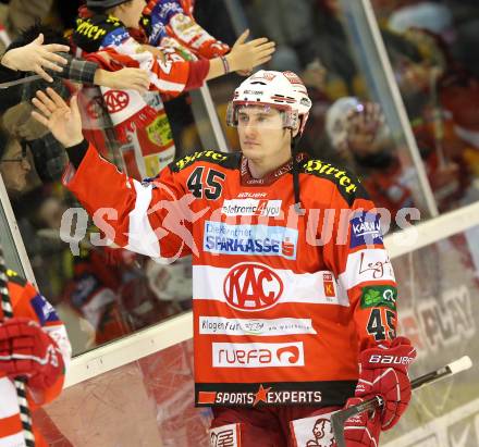 EBEL. Eishockey Bundesliga. KAC gegen HDD TILIA Olimpija Ljubljana. David Schuller (KAC). Klagenfurt, am 5.12.2010.
Foto: Kuess 

---
pressefotos, pressefotografie, kuess, qs, qspictures, sport, bild, bilder, bilddatenbank