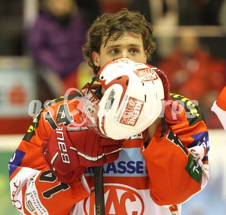 EBEL. Eishockey Bundesliga. KAC gegen HDD TILIA Olimpija Ljubljana. Johannes Reichel (KAC). Klagenfurt, am 5.12.2010.
Foto: Kuess 

---
pressefotos, pressefotografie, kuess, qs, qspictures, sport, bild, bilder, bilddatenbank