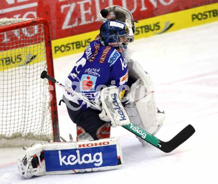 EBEL. Eishockey Bundesliga. EC Pasut VSV gegen  Graz 99ers.  Bernhard Starkbaum (VSV). Villach, am 10.12.2010.
Foto: Kuess 


---
pressefotos, pressefotografie, kuess, qs, qspictures, sport, bild, bilder, bilddatenbank