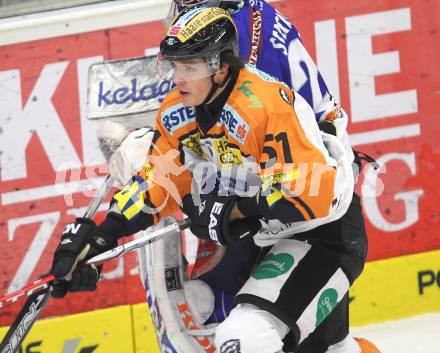 EBEL. Eishockey Bundesliga. EC Rekordfenster VSV gegen  Moser Medical Graz 99ers.  Daniel Woger (Graz). Villach, am 10.12.2010.
Foto: Kuess 


---
pressefotos, pressefotografie, kuess, qs, qspictures, sport, bild, bilder, bilddatenbank