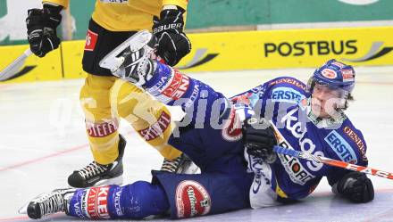 EBEL. Eishockey Bundesliga. EC Rekordfenster VSV gegen EV Vienna Capitals. Michael Raffl (VSV). Villach, am 15.10.2010.
Foto: Kuess 


---
pressefotos, pressefotografie, kuess, qs, qspictures, sport, bild, bilder, bilddatenbank