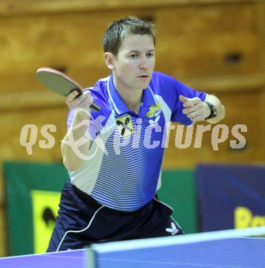 Tischtennis Bundesliga. ASVOE RB Lavamuend gegen TTV Salzburg.  Josef Matschitsch  (Lavamuend). Lavamuend, am 12.12.2010.
Foto: Kuess
---
pressefotos, pressefotografie, kuess, qs, qspictures, sport, bild, bilder, bilddatenbank