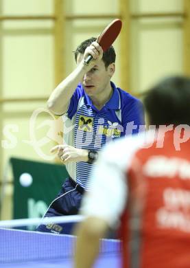 Tischtennis Bundesliga. ASVOE RB Lavamuend gegen TTV Salzburg.  Josef Matschitsch  (Lavamuend). Lavamuend, am 12.12.2010.
Foto: Kuess
---
pressefotos, pressefotografie, kuess, qs, qspictures, sport, bild, bilder, bilddatenbank