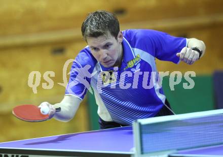 Tischtennis Bundesliga. ASVOE RB Lavamuend gegen TTV Salzburg.  Josef Matschitsch  (Lavamuend). Lavamuend, am 12.12.2010.
Foto: Kuess
---
pressefotos, pressefotografie, kuess, qs, qspictures, sport, bild, bilder, bilddatenbank