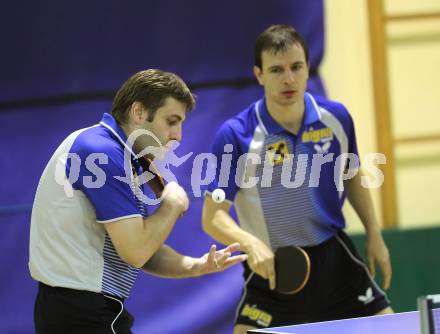 Tischtennis Bundesliga. ASVOE RB Lavamuend gegen TTV Salzburg.  Zoltan Zoltan, Krisztian Szabo  (Lavamuend). Lavamuend, am 12.12.2010.
Foto: Kuess
---
pressefotos, pressefotografie, kuess, qs, qspictures, sport, bild, bilder, bilddatenbank