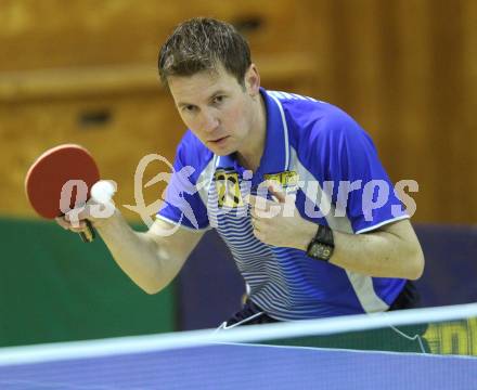 Tischtennis Bundesliga. ASVOE RB Lavamuend gegen TTV Salzburg.  Josef Matschitsch  (Lavamuend). Lavamuend, am 12.12.2010.
Foto: Kuess
---
pressefotos, pressefotografie, kuess, qs, qspictures, sport, bild, bilder, bilddatenbank