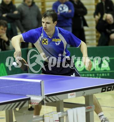 Tischtennis Bundesliga. ASVOE RB Lavamuend gegen TTV Salzburg. Krisztian Szabo (Lavamuend). Lavamuend, am 12.12.2010.
Foto: Kuess
---
pressefotos, pressefotografie, kuess, qs, qspictures, sport, bild, bilder, bilddatenbank