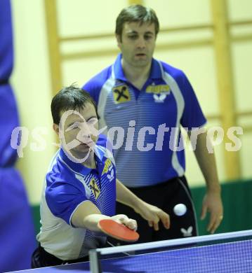 Tischtennis Bundesliga. ASVOE RB Lavamuend gegen TTV Salzburg. Krisztian Szabo, Zoltan Zoltan (Lavamuend). Lavamuend, am 12.12.2010.
Foto: Kuess
---
pressefotos, pressefotografie, kuess, qs, qspictures, sport, bild, bilder, bilddatenbank