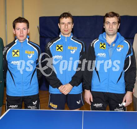 Tischtennis Bundesliga. ASVOE RB Lavamuend gegen TTV Salzburg.  Josef Matschitsch, Krisztian Szabo, Zoltan Zoltan  (Lavamuend). Lavamuend, am 12.12.2010.
Foto: Kuess
---
pressefotos, pressefotografie, kuess, qs, qspictures, sport, bild, bilder, bilddatenbank