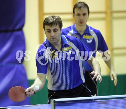 Tischtennis Bundesliga. ASVOE RB Lavamuend gegen TTV Salzburg. Zoltan Zoltan, Krisztian Szabo  (Lavamuend). Lavamuend, am 12.12.2010.
Foto: Kuess
---
pressefotos, pressefotografie, kuess, qs, qspictures, sport, bild, bilder, bilddatenbank