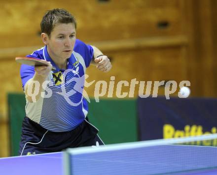 Tischtennis Bundesliga. ASVOE RB Lavamuend gegen TTV Salzburg.  Josef Matschitsch  (Lavamuend). Lavamuend, am 12.12.2010.
Foto: Kuess
---
pressefotos, pressefotografie, kuess, qs, qspictures, sport, bild, bilder, bilddatenbank