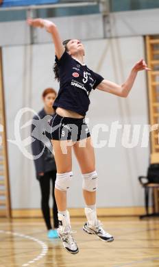 Volleyball Challenge Cup. ATSC Sparkasse Klagenfurt Wildcats gegen Igtisadchi Baku.  Heike Jensen (Wildcats). Klagenfurt, am 15.12.2010.
Foto: Kuess
---
pressefotos, pressefotografie, kuess, qs, qspictures, sport, bild, bilder, bilddatenbank