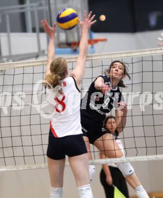 Volleyball Challenge Cup. ATSC Sparkasse Klagenfurt Wildcats gegen Igtisadchi Baku.  Heike Jensen (Wildcats). Klagenfurt, am 15.12.2010.
Foto: Kuess
---
pressefotos, pressefotografie, kuess, qs, qspictures, sport, bild, bilder, bilddatenbank