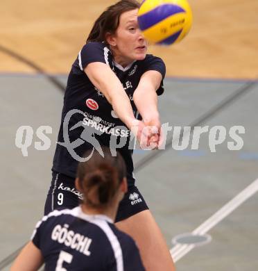 Volleyball Challenge Cup. ATSC Sparkasse Klagenfurt Wildcats gegen Igtisadchi Baku.  Heike Jensen (Wildcats). Klagenfurt, am 15.12.2010.
Foto: Kuess
---
pressefotos, pressefotografie, kuess, qs, qspictures, sport, bild, bilder, bilddatenbank