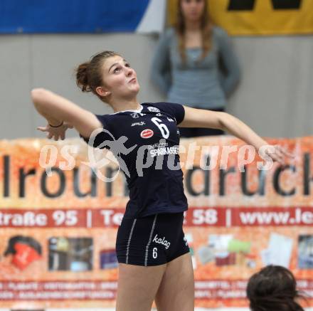 Volleyball Challenge Cup. ATSC Sparkasse Klagenfurt Wildcats gegen Igtisadchi Baku. Rosalinda Seidl (Wildcats). Klagenfurt, am 15.12.2010.
Foto: Kuess
---
pressefotos, pressefotografie, kuess, qs, qspictures, sport, bild, bilder, bilddatenbank