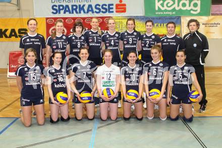 Volleyball. ATSC Widlcats. Mannschaftsfoto.  Klagenfurt, 15.12.2010.
Foto: Kuess
---
pressefotos, pressefotografie, kuess, qs, qspictures, sport, bild, bilder, bilddatenbank