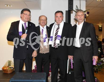 Fussball. SK Austria Kaernten. Legendentreffen. Hans Slocker, Joze Prelogar, Peter Hrstic. Klagenfurt, am 16.12.2010.
Foto: Kuess
---
pressefotos, pressefotografie, kuess, qs, qspictures, sport, bild, bilder, bilddatenbank