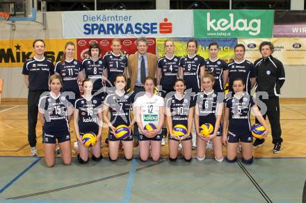 Volleyball. ATSC Widlcats. Mannschaftsfoto.  Klagenfurt, 15.12.2010.
Foto: Kuess
---
pressefotos, pressefotografie, kuess, qs, qspictures, sport, bild, bilder, bilddatenbank