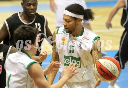 Basketball Bundesliga. Woerthersee Piraten gegen WBC Raiffeisen Wels.  Thomas Kennedy (Piraten). Klagenfurt, 18.12.2010.
Foto:  Kuess

---
pressefotos, pressefotografie, kuess, qs, qspictures, sport, bild, bilder, bilddatenbank