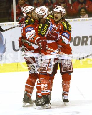 EBEL. Eishockey Bundesliga. KAC gegen VSV. Torjubel KAC. Klagenfurt, am 21.12.2010.
Foto: Kuess 

---
pressefotos, pressefotografie, kuess, qs, qspictures, sport, bild, bilder, bilddatenbank