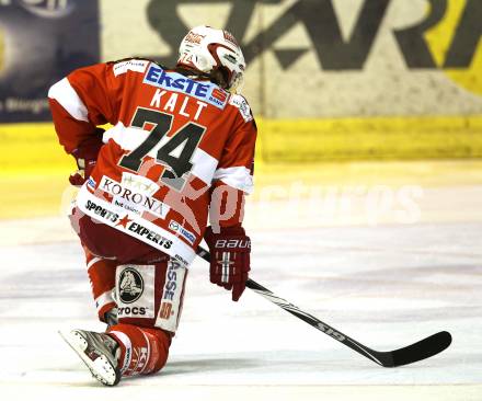 EBEL. Eishockey Bundesliga. KAC gegen VSV. Dieter Kalt (KAC). Klagenfurt, am 21.12.2010.
Foto: Kuess 

---
pressefotos, pressefotografie, kuess, qs, qspictures, sport, bild, bilder, bilddatenbank