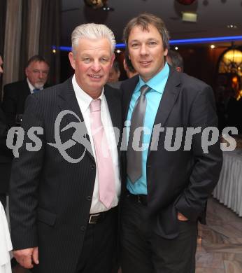 Sportgala. Wahl zum Kaerntner Sportler des Jahres. Reinhard Tellian, Fritz Strobl. Velden, Casineum, am 22.12.2010.
Foto: Kuess
---
pressefotos, pressefotografie, kuess, qs, qspictures, sport, bild, bilder, bilddatenbank