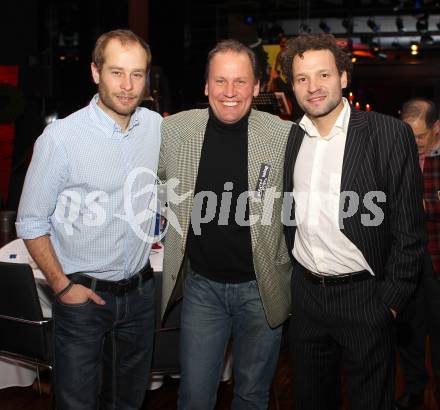 Sportgala. Wahl zum Kaerntner Sportler des Jahres. Biathlon, Behindertensport, Radsport. Daniel Mesotitsch, Wolfgang Dabernig, Peter Paco Wrolich. Velden, Casineum, am 22.12.2010.
Foto: Kuess
---
pressefotos, pressefotografie, kuess, qs, qspictures, sport, bild, bilder, bilddatenbank