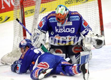 EBEL. Eishockey Bundesliga. EC Pasut VSV gegen  Alba Volan SAPA Fehervar AV19. Gert Prohaska, Greg Kuznik (VSV). Villach, am 26.12.2010.
Foto: Kuess 


---
pressefotos, pressefotografie, kuess, qs, qspictures, sport, bild, bilder, bilddatenbank