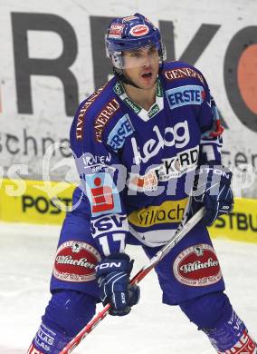 EBEL. Eishockey Bundesliga. EC Pasut VSV gegen HDD TILIA Olimpija Ljubljana. Joshua Langfeld (VSV). Villach, am 26.11.2010.
Foto: Kuess 


---
pressefotos, pressefotografie, kuess, qs, qspictures, sport, bild, bilder, bilddatenbank