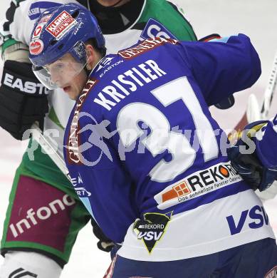 EBEL. Eishockey Bundesliga. EC Pasut VSV gegen HDD TILIA Olimpija Ljubljana. Andreas Kristler (VSV). Villach, am 26.11.2010.
Foto: Kuess 


---
pressefotos, pressefotografie, kuess, qs, qspictures, sport, bild, bilder, bilddatenbank