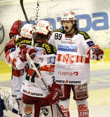 EBEL. Eishockey Bundesliga. EC KAC gegen Alba Volan SAPA Fehervar AV19. (Torjubel KAC. Klagenfurt, am 28.12.2010.
Foto: Kuess 

---
pressefotos, pressefotografie, kuess, qs, qspictures, sport, bild, bilder, bilddatenbank