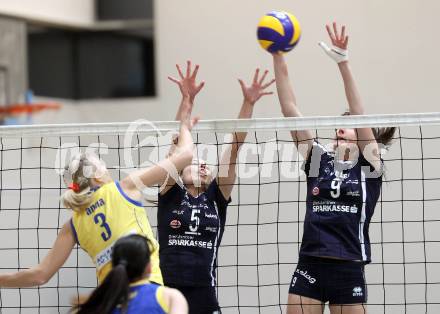 Volleyball MEL. ATSC Wildcats gegen VK Modranska Prostejov. Malgorzata Goeschl, Heike Jensen (Wildcats). Klagenfurt, 7.1.2011.
Foto: Kuess
---
pressefotos, pressefotografie, kuess, qs, qspictures, sport, bild, bilder, bilddatenbank