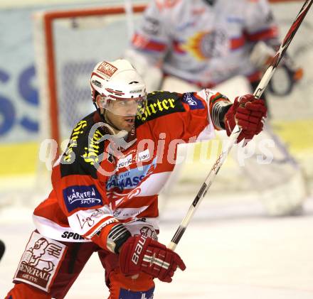 EBEL. Eishockey Bundesliga. EC KAC gegen HK Acroni Jesenice. Brown Sean (KAC). Klagenfurt, am 9.1.2011.
Foto: Kuess 

---
pressefotos, pressefotografie, kuess, qs, qspictures, sport, bild, bilder, bilddatenbank