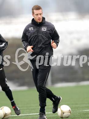 Fussball. WAC/St.Andrae. Trainingsbeginn.  Oberlaender Daniel. St. Andrae, 10.1.2011.
Foto: Kuess
---
pressefotos, pressefotografie, kuess, qs, qspictures, sport, bild, bilder, bilddatenbank