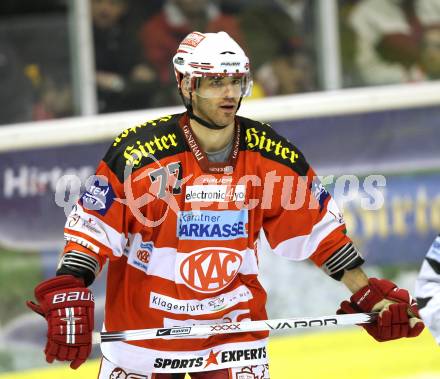 EBEL. Eishockey Bundesliga. EC KAC gegen HK Acroni Jesenice. Brown Sean (KAC). Klagenfurt, am 9.1.2011.
Foto: Kuess 

---
pressefotos, pressefotografie, kuess, qs, qspictures, sport, bild, bilder, bilddatenbank