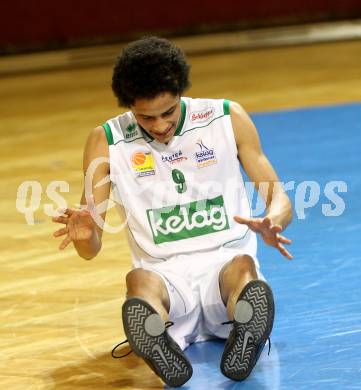 Basketball Bundesliga. Woerthersee Piraten gegen Oberwart Gunners.  Samuel Bachlechner (Piraten). Klagenfurt, 9.1.2011.
Foto:  Kuess

---
pressefotos, pressefotografie, kuess, qs, qspictures, sport, bild, bilder, bilddatenbank