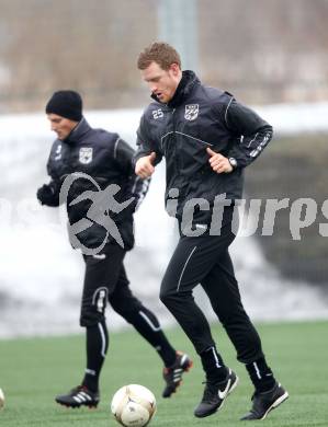 Fussball. WAC/St.Andrae. Trainingsbeginn.  Oberlaender Daniel. St. Andrae, 10.1.2011.
Foto: Kuess
---
pressefotos, pressefotografie, kuess, qs, qspictures, sport, bild, bilder, bilddatenbank