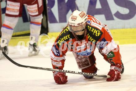 EBEL. Eishockey Bundesliga. EC KAC gegen HK Acroni Jesenice. Schellander Paul (KAC). Klagenfurt, am 9.1.2011.
Foto: Kuess 

---
pressefotos, pressefotografie, kuess, qs, qspictures, sport, bild, bilder, bilddatenbank