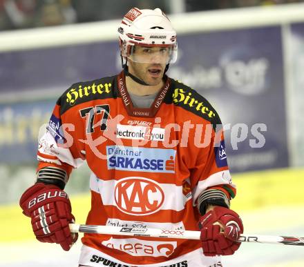 EBEL. Eishockey Bundesliga. EC KAC gegen HK Acroni Jesenice. Brown Sean (KAC). Klagenfurt, am 9.1.2011.
Foto: Kuess 

---
pressefotos, pressefotografie, kuess, qs, qspictures, sport, bild, bilder, bilddatenbank