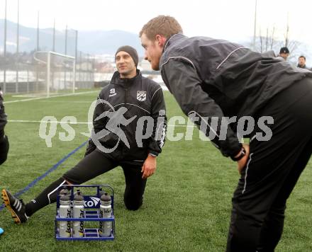 Fussball. WAC/St.Andrae. Trainingsbeginn. Reich Marco, Oberlaender Daniel. St. Andrae, 10.1.2011.
Foto: Kuess
---
pressefotos, pressefotografie, kuess, qs, qspictures, sport, bild, bilder, bilddatenbank