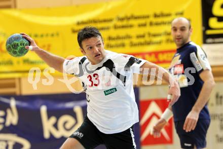 Handball Bundesliga. SC Ferlach gegen Hollabrunn. Dino Poje (Ferlach). Ferlach, 15.1.2011.
Foto: Kuess
---
pressefotos, pressefotografie, kuess, qs, qspictures, sport, bild, bilder, bilddatenbank