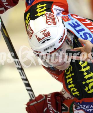 EBEL. Eishockey Bundesliga. EC KAC gegen HDD TILIA Olimpija Ljubljana. David Schuller (KAC). Klagenfurt, am 16.1.2011.
Foto: Kuess 

---
pressefotos, pressefotografie, kuess, qs, qspictures, sport, bild, bilder, bilddatenbank