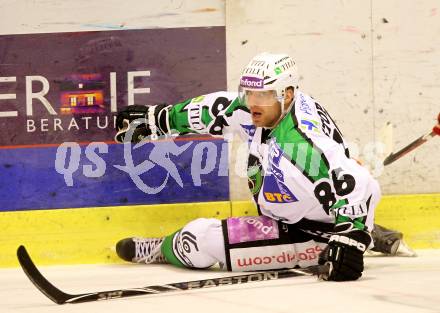 EBEL. Eishockey Bundesliga. EC KAC gegen HDD TILIA Olimpija Ljubljana. Jure Stopar (Laibach). Klagenfurt, am 16.1.2011.
Foto: Kuess 

---
pressefotos, pressefotografie, kuess, qs, qspictures, sport, bild, bilder, bilddatenbank