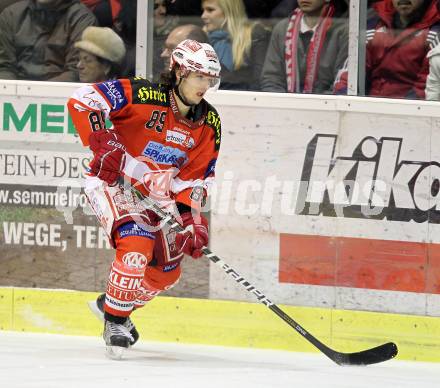 EBEL. Eishockey Bundesliga. EC KAC gegen HDD TILIA Olimpija Ljubljana. Herburger Raphael (KAC). Klagenfurt, am 16.1.2011.
Foto: Kuess 

---
pressefotos, pressefotografie, kuess, qs, qspictures, sport, bild, bilder, bilddatenbank