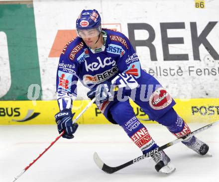 EBEL. Eishockey Bundesliga. EC VSV gegen  SAPA Fehervar AV19. Langfeld Josh (VSV). Villach, am 14.1.2011.
Foto: Kuess
---
pressefotos, pressefotografie, kuess, qs, qspictures, sport, bild, bilder, bilddatenbank