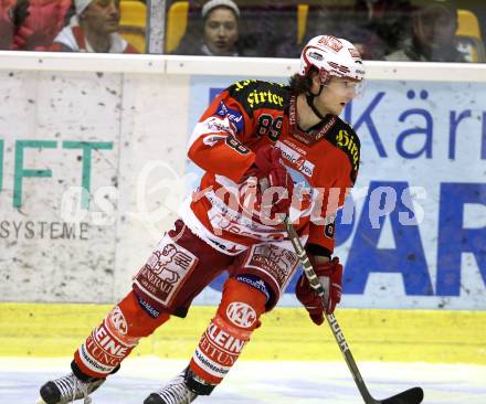 EBEL. Eishockey Bundesliga. EC KAC gegen HDD TILIA Olimpija Ljubljana. Herburger Raphael (KAC). Klagenfurt, am 16.1.2011.
Foto: Kuess 

---
pressefotos, pressefotografie, kuess, qs, qspictures, sport, bild, bilder, bilddatenbank